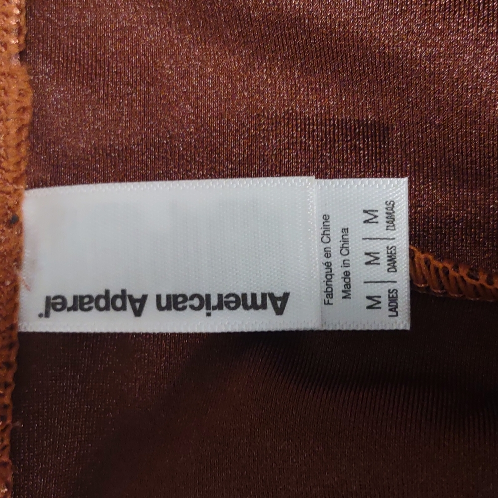 American apparel copper leggings M - Picture 4 of 4